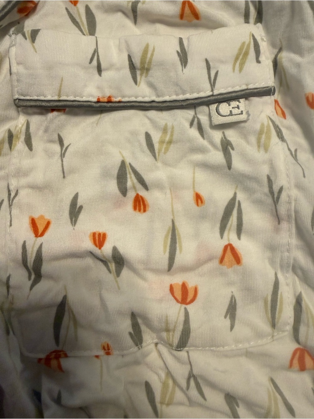 Cozy Earth Bamboo Pajamas LARGE Limited Edition Sienna Tulip Ophra’s Fav Corded - Picture 13 of 16